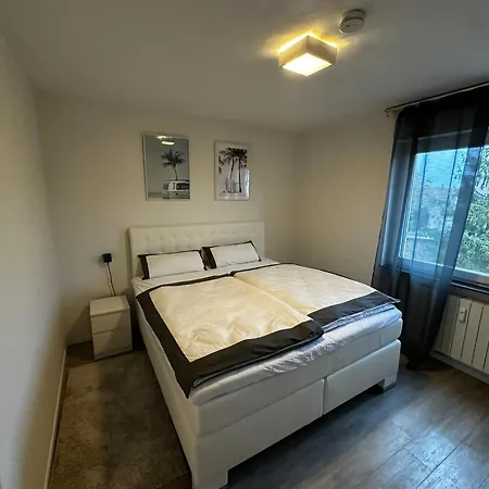 Lägenhet Moderne 3-zi, King-size Betten, Kueche, Badewanne Karlsruhe