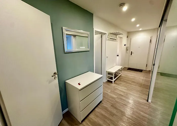 Moderne 3-zi, King-size Betten, Kueche, Badewanne Appartamento